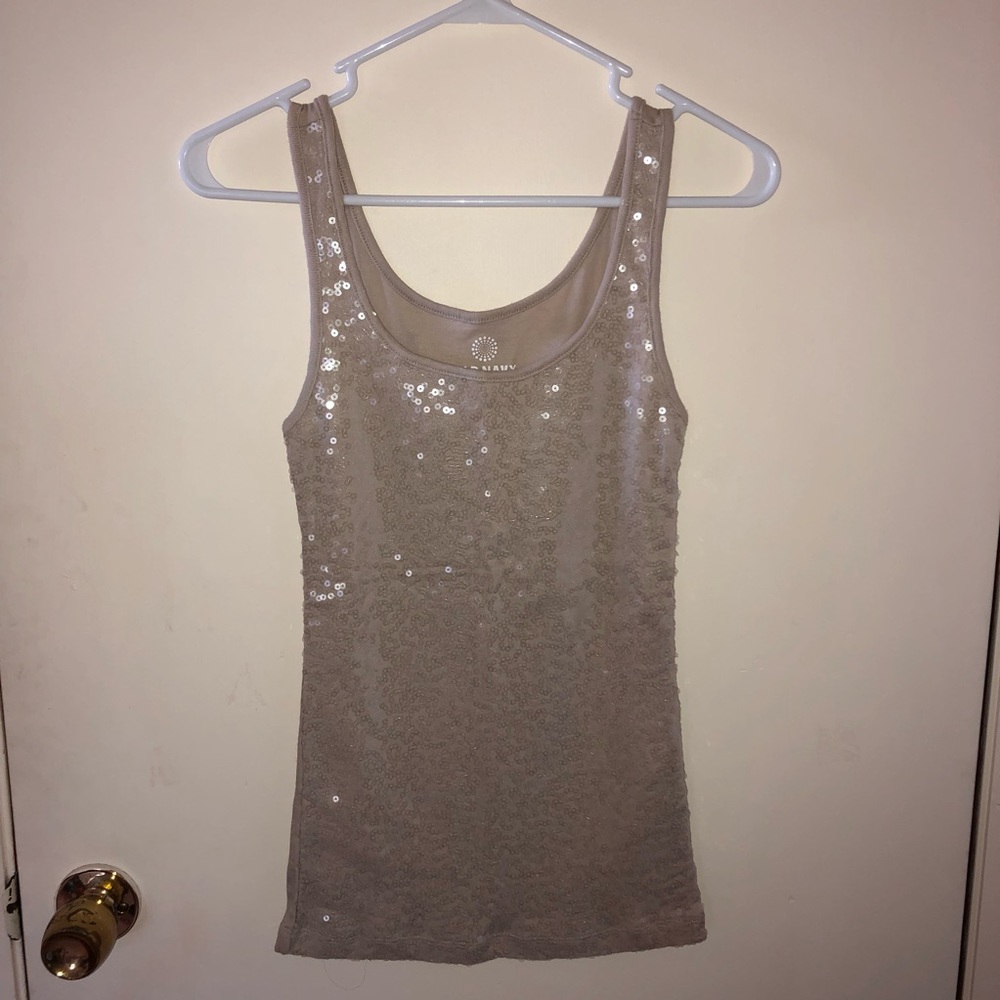 Old Navy Sequin Tank Top